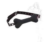 danxceh Bâillon SM Bouche Extrême Adulte avec Os de Chien en Silicone Ouverte Fétiche Esclave Bondage Sexe Boule Contraintes Jeu Rôle BDSM Jouet Sexuel pour Couples