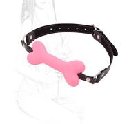 danxceh Bâillon SM Bouche Extrême Adulte avec Os de Chien en Silicone Ouverte Fétiche Esclave Bondage Sexe Boule Contraintes Jeu Rôle BDSM Jouet Sexuel pour Couples