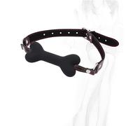 danxceh Bâillon SM Bouche Extrême Adulte avec Os de Chien en Silicone Ouverte Fétiche Esclave Bondage Sexe Boule Contraintes Jeu Rôle BDSM Jouet Sexuel pour Couples