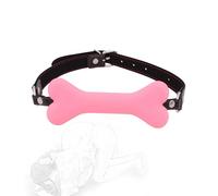 danxceh Bâillon SM Bouche Extrême Adulte avec Os de Chien en Silicone Ouverte Fétiche Esclave Bondage Sexe Boule Contraintes Jeu Rôle BDSM Jouet Sexuel pour Couples