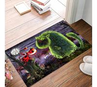 danxceh Tapis de Bain Absorbant Antidérapant Tapis Salle de Bain Lavable en Machine Tapis de Douche en Microfibre Douce,Une Caricature Amusante du célèbre Chien des Baskerville.,40x60cm