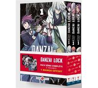Danzai Lock - Pack promo vol. 01 à 03 - 1 Volume offert - Kobayashi Yasuko - Bamboo Eds - Coffret - Manga