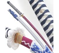 Danzan Katana Bois Red Thunder Sabre en Bois Epee Katana Japonais Sabre Japonais - Lame Bois