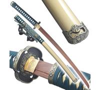 Danzan Katana Japonais en Bois Sabre Epee Samourai Katana Hana - Lame Bois Wenge Katana Japoanais