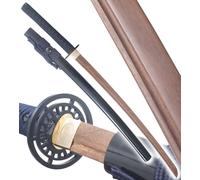 Danzan Katana Japonais en Bois Sabre Epee Samourai Katana Sun - Lame Bois Wenge Décoration