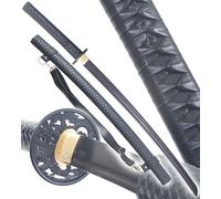 Danzan Katana Shinobi Sabre Epee Katana Japonais - Lame Bois Wenge Noire
