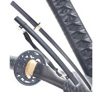 Danzan Katana Shinobi Sabre Epee Katana Japonais - Lame Bois Wenge Noire Décoration