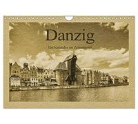 Danzig - Ein Kalender im Zeitungsstil (Wandkalender 2026 DIN A4 quer), CALVENDO Monatskalender: Die Hansestadt in außergewöhnlichen Bildern