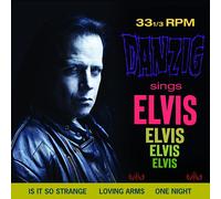 Danzig – Sings Elvis – Vinyle coloré rose et noir