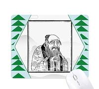 dao religion lao tzu chine tapis de souris green pine tree tapis en caoutchouc