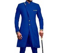 DaoGeSir Vêtements Pour Hommes Africains Ensemble 2 Pièces Dashiki Costume Formel Traditionnel Vêtements À La Mode Pour Fête De Mariage Mode Hauts T-Shirts Affaires Survêtement (Color : 5, Size : M)