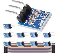 DAOKAI 10PCS -3.3 Module de régulateur de tension d'alimentation abaisseur DC 4.75V-12V à 3.3V Carte d'alimentation LDO 800mA 3Pin avec câble