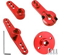 DAOKAI 4 pièces servo bras klaxon RC produits 25T bras de direction en aluminium (double + simple + double serrage + type rond) pour voiture RC/bateau modèle/MG946R/MG945/S3003