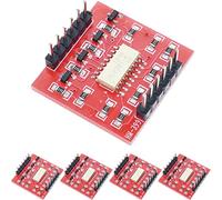 DAOKAI 5 pièces 4 canaux coupleur optique Module d'isolation TLP281 puce IC Module carte optocoupleur isolation haut/bas niveau carte d'extension, pour Arduino
