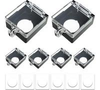 DAOKAI Cache-interrupteur pour bouton-poussoir d'alimentation, protection anti-poussière de 22 mm, pour interrupteur à verrouillage, couvercle du bouton de démarrage du boîtier - 6 pièces