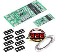 DAOKAI Carte de protection de batterie lithium Chargeur 6S 40A 24V 18650 Module Chargeur PCB BMS Board Overcharge/Overdischarge/Short Circuit Protect,pour Cellule Li ion- 2PCS