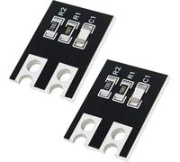 DAOKAI Module de purge d'aigus PCB avec condensateur X7R, 1,2 nF + 150 K + 20 K 1%, petit et pratique pour guitare électrique et basse - 2 pièces
