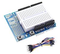 DAOKAI Prototype Carte d'extension Prototype Shield PCB Prototypage Carte d'extension avec SYB-170 Mini Breadboard pour Arduino Maga DUE Robot Learning Development Board