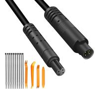 DAOKAI Rallonge 4 broches pour caméra embarquée, câble d'extension 5 m pour enregistreur de voiture, câble de caméra de recul, câble de rétroviseur de recul mâle vers femelle, Plug and Play