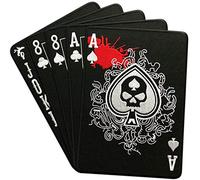 DAONEG Patch Squad Men's Tactical Ace of Spade Dead Mans Hand Combat Morale Patch … (Black)