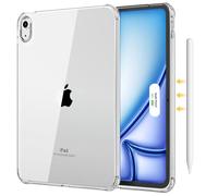 DAORANGE Coque Clair pour iPad Air 11 M3 2025/M2 2024, iPad Air 5e/4e Génération 10,9 Pouces 2022/2020, Tablette Étui Fin et Légèr Antichoc, Transparente et Anti-Jaunissement