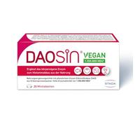 DAOSiN Comprimés végétaliens en cas d'intolérance à l'histamine pour compléter l'enzyme DAO de l'organisme pour la dégradation de l'histamine par les aliments, haute activité enzymatique 1,1 million