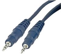 DAP AUDIO - Câble Jack Stereo 3,5 mm à jack, 1,5 m bleu