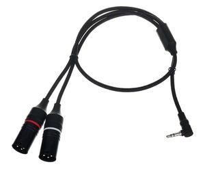 DAP-Audio DAP-Audio FL117 TRS 90° 2x XLR/M 0.75m