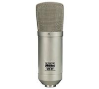 Dap CM-67 - Argent - Microphone à électret cardioïde - filaire - 30 Hz à 20 kHz - 128 dB SPL max
