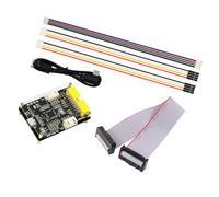 DAP-Link V2 JTAG SWD Carte adaptateur avec câble USB | Kit d'accessoires avec JTAG SWD, en-têtes de débogage séparés et entrée USB pour mise en service de prototype