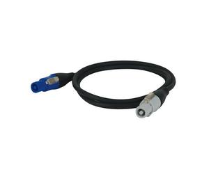 DAP Powercable câble alimentation (connecteurs verrouillables) M/F 1,5 m