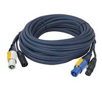 Powercon/XLR câble combiné 75 cm