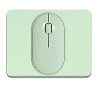 Dapesuom Petit tapis de souris 12,7 x 15,2 cm d'épaisseur en caoutchouc texturé de qualité supérieure, antidérapant, portable et lavable pour ordinateur portable sans fil, plateau de clavier, pour