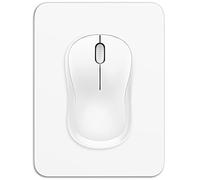 Dapesuom Petit tapis de souris en caoutchouc texturé de qualité supérieure, antidérapant, portable et lavable pour ordinateur portable sans fil, plateau de clavier, pour jeux vidéo, travail, bureau