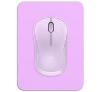 Dapesuom Petit tapis de souris en caoutchouc texturé de qualité supérieure, antidérapant, portable et lavable pour ordinateur portable sans fil, plateau de clavier, pour jeux vidéo, travail, bureau