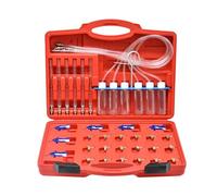 Dapetz ® Kit de testeur de débit d'injecteur diesel à 6 cylindres avec 24 adaptateurs
