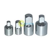 Dapetz® Lot de 4 Adaptateurs Convertisseurs Femelle vers Mâle - Tailles 6,35mm, 3/8" et 1/2" - Accessoire de Conversion Universel pour Outils, Vis, Clés et Embouts