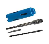 Dapetz Sds+ Noyau Diamant 52mm Diamètre X 150mm + Tonnelle Pilot Embout Trou Scie Trépan Béton