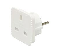 Dapetz® vers Eu Adaptateur Voyage pour Plupart Eu Douilles 220V - 240V Allemand ou Français