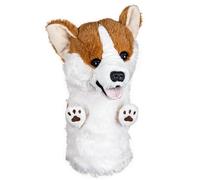 Daphne's Couvre-Club Corgi Driver de Golf Fantaisie, Mixte, Corgi, Marron