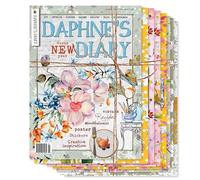 Daphne's Diary Ensemble annuel de magazine 2024 | Numéro 4 à 8 | Magazine de style de vie créatif | Plein d'inspiration pour le journal, la pleine conscience, le dessin, la cuisine et les voyages | 4