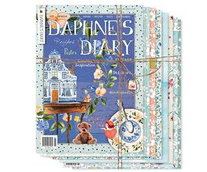 Daphne's Diary Ensemble annuel de magazine 2025 | Numéro 1 à 8 | Magazine de style de vie créatif | Plein d'inspiration pour le journal, la pleine conscience, le dessin, la cuisine et les voyages | 8