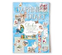 Daphne's Diary Livre d'autocollants créatifs | 750 stickers créatifs | Idéal pour carnets, scrapbooking et bullet journals | Un livre inspirant avec stickers vintage, artistiques et décoratifs