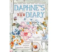 Daphne's Diary Magazine 2024#1 (FRANÇAIS)| Magazine journal interactif pour la pleine conscience, le coloriage, l'art, la cuisine, les voyages | Plein de conseils et d'inspiration créative