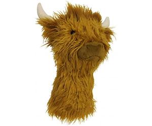 Daphne's Headcovers - Couvre-Club de Golf en Forme de Vache des Highlands, Marron