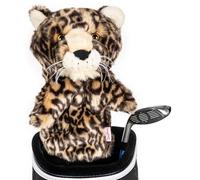 Daphne's Leopard Couvre-Chef Fantaisie Marron