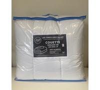 Dapitex Couette Double Face Microfibre, 220 x 240 cm, 600 g/m², Blanche