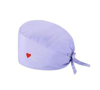 DaPongZhi Calot Chirurgien Femme Chapeaux de Travail avec Boutons et Cravate Chapeau Réglable Respirants Turban Imprimé Casquette Chapeau de Beauté Chapeaux Unisexe de Cuisinier (01-Beige, One Size)