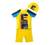 DaPongZhi Maillot De Bain Bouée Intégré avec Bonnet De Bain Bebe Fille Flotteur Piscine Maillots Bébé Garçon Bouee Flottant Enfant Gilet Natation Sauvetage Flottaison Brassard Garcon 1-7 Ans