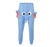 DaPongZhi Pantalon Pyjama Elephant Enfant Humoristique Pantalons d'intérieur Pantalon Enfant Hiver Polaire éléphant drôle Pantalon Bas De Pyjama Enfant Pantalon de Sommeil en Peluche Pantalon